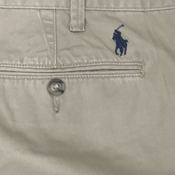 POLO Ralph Lauren Men's Relaxed Fit Twill 10" or 9.1/2” Shorts size 38 khaki - Picture 9 of 11